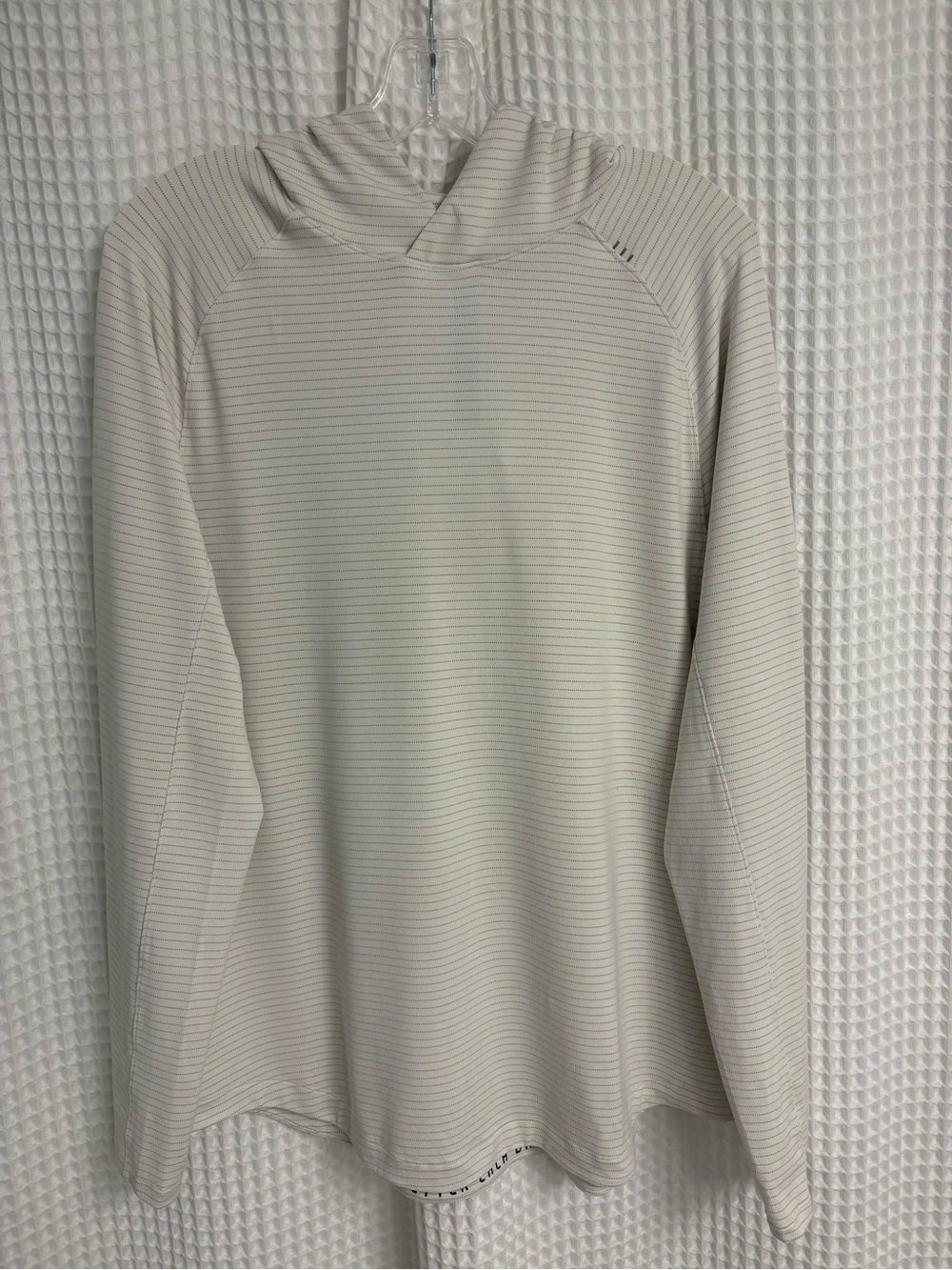 Lululemon Licensed to Train Hoodie ~ Medium ~ Heathered Bone